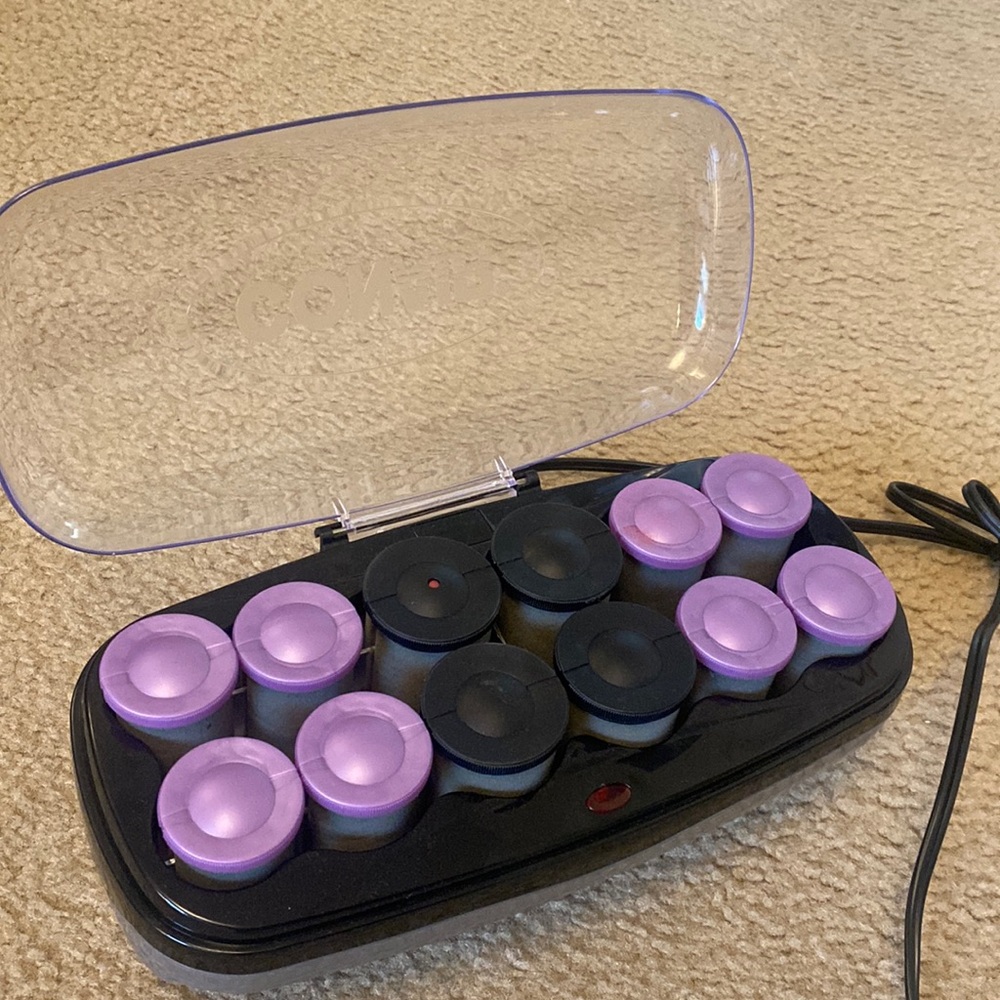 CONAIR Xtreme Instant Heat Super JUMBO Hot Rollers, Like New - Very Clean